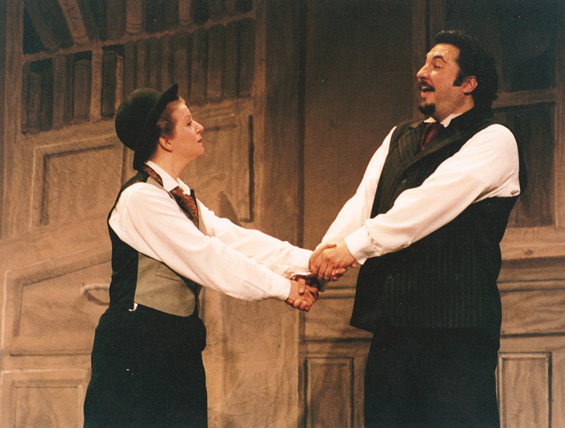 As Drood, “The Mystery of Edwin Drood”