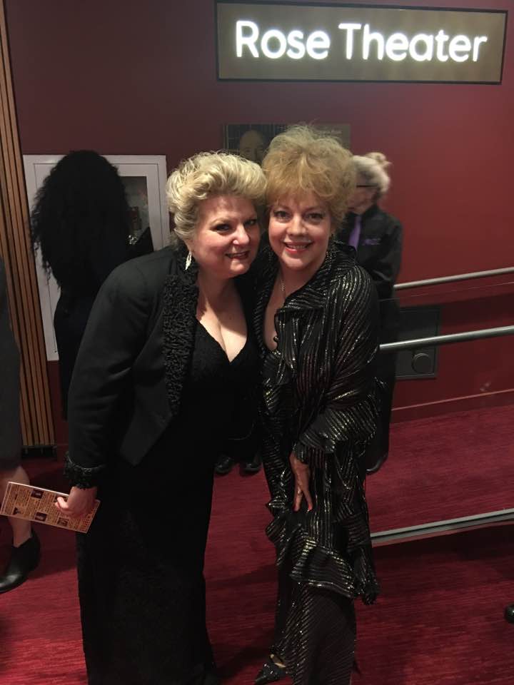 Tanya Moberly with KT Sullivan at The 28th New York Cabaret Convention